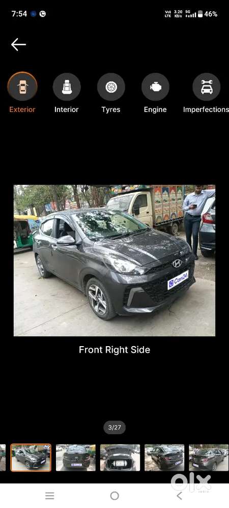 Top Model Hyundai Aura 2025 Cng & Hybrids 61000 Km Driven