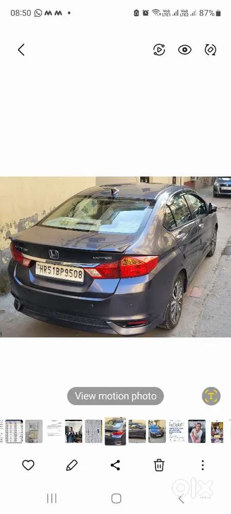Honda City 2017 Petrol+cng, 45000aprox.excll.condition.