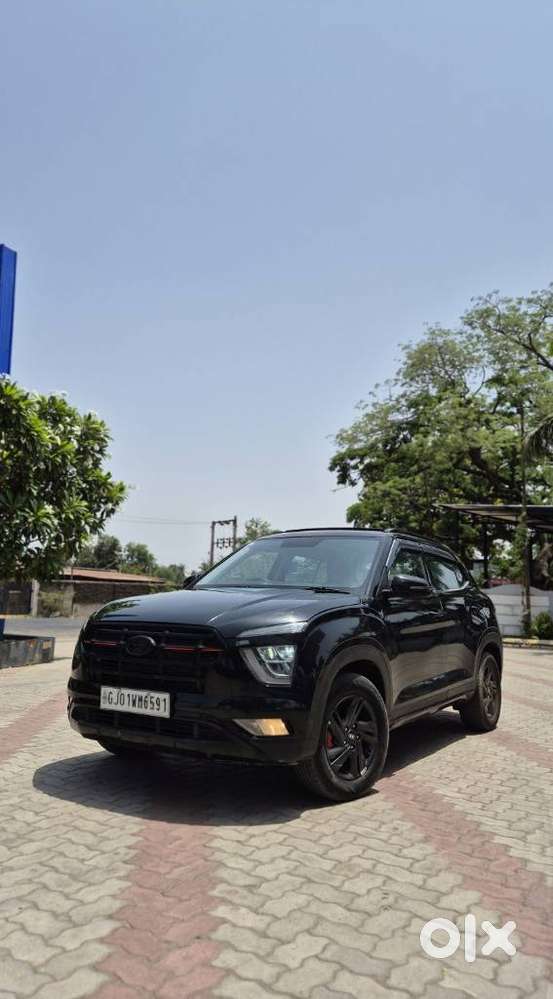 Hyundai Creta 1.5 S Plus Knight Petrol, 2023, Petrol