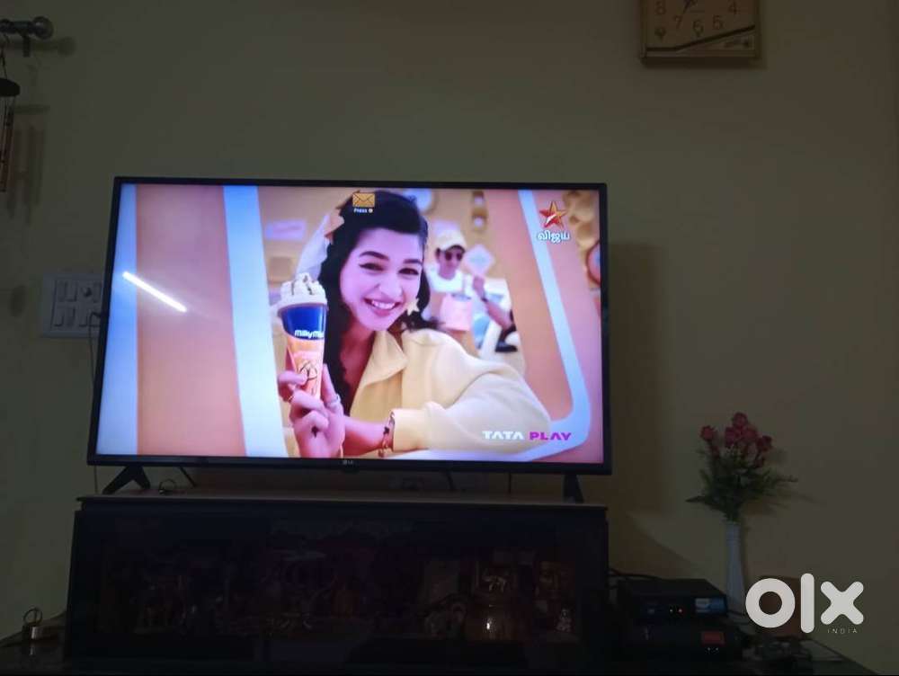 Less Used -Excellent condition LG 43 inches Led Smart Tv & New Fan