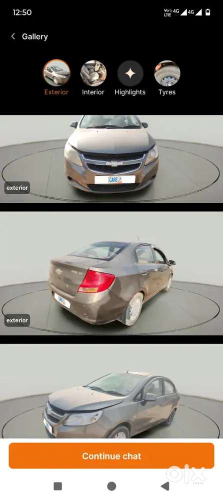 Chevrolet Sail 2013 Petrol 82000 Km Driven