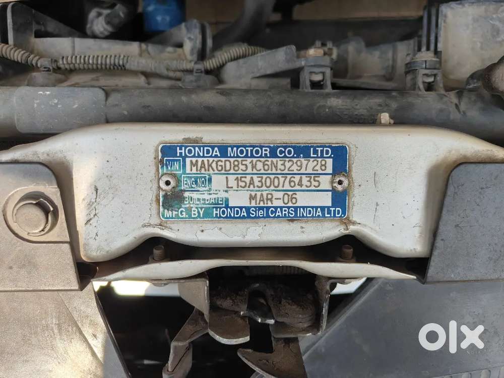 Honda City Zx 2006 Petrol Manual