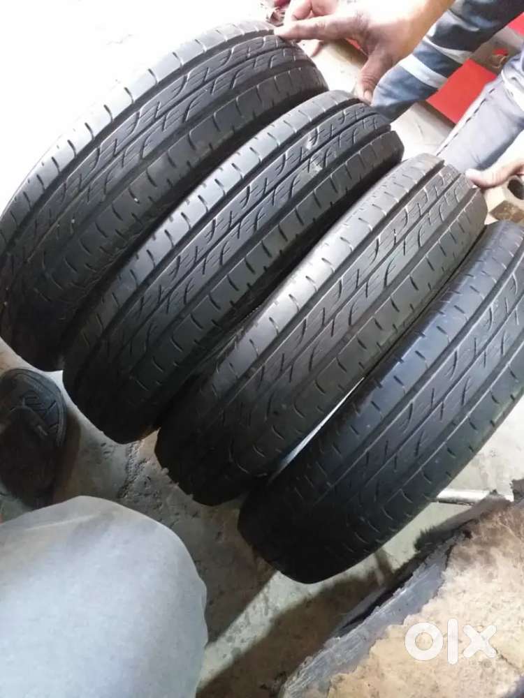 Used Tyre for Maruti Wagon R size 145 80 r13 (price is for 4 pieces ...