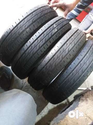 Used Tyre for Maruti Wagon R size 145 80 r13 price is for 4