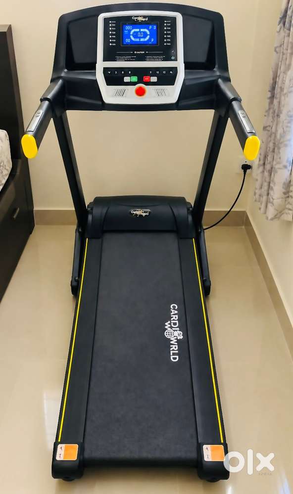 Treadmill CardioWorld brand, Very less used in good condition.