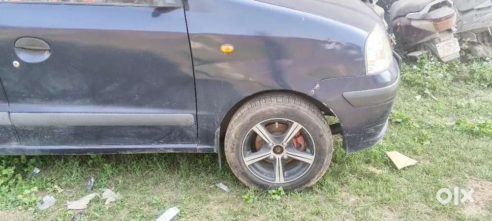 Hyundai Santro 2007 Petrol Well Maintained 4 Tyre 80% With Alloy Wheel