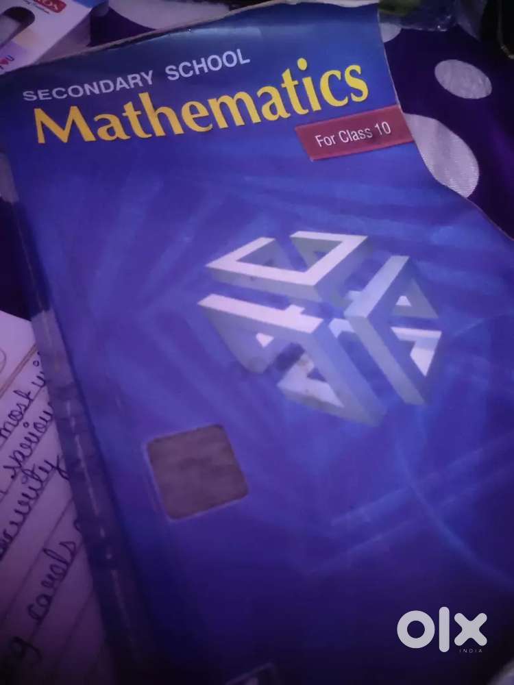 Mathematics std 10 book