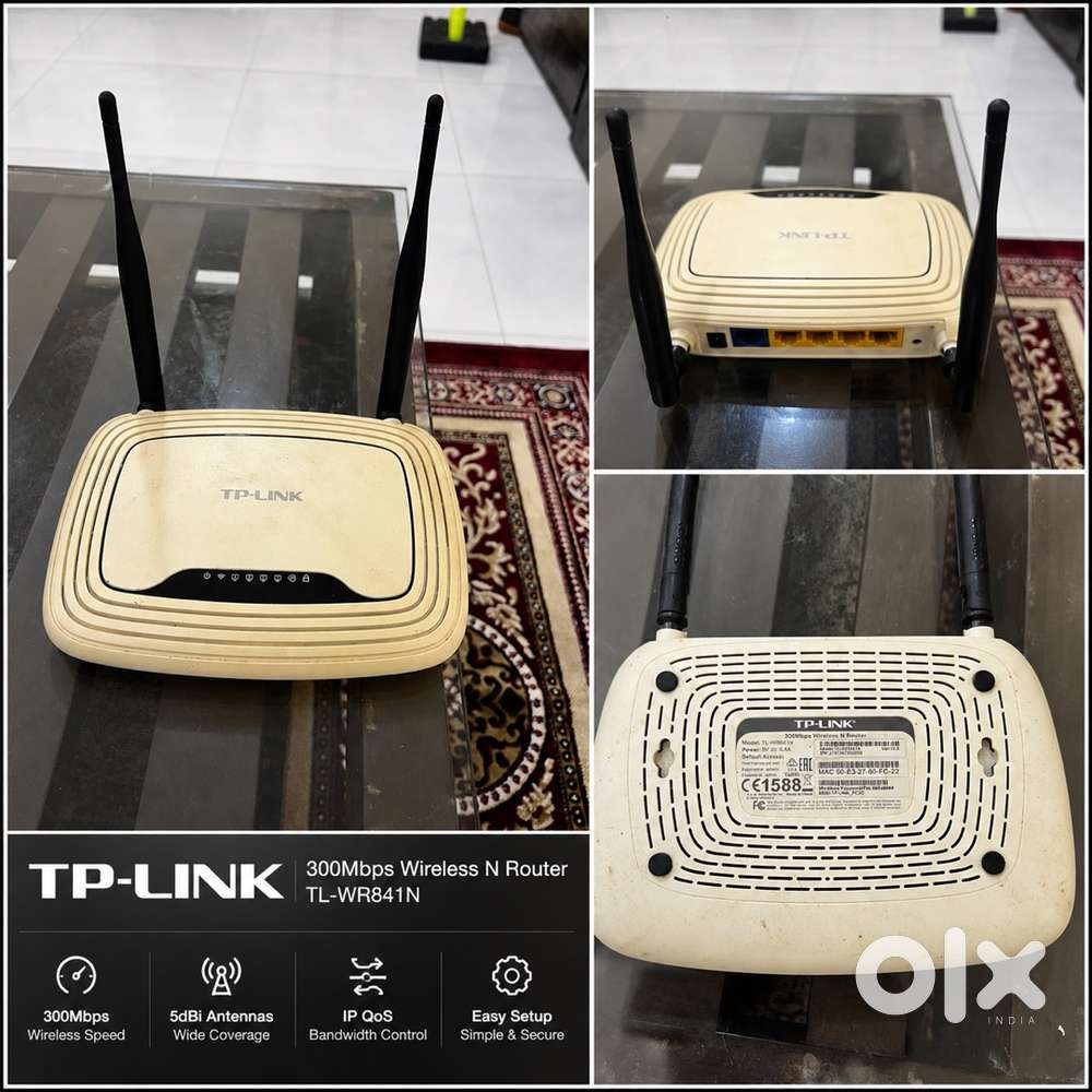 TP-Link TL-WR841N 300Mbps Wireless N Router – Working Condition