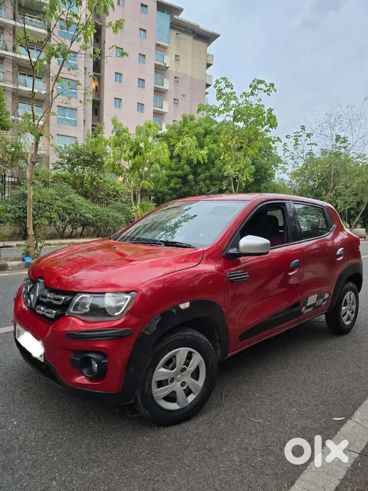 Renault Kwid Easy-r Amt 2017  Low Km Driven  Red Colour