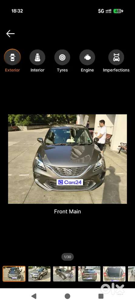 Maruti Suzuki Baleno 2019. Full Inspection Report Available.