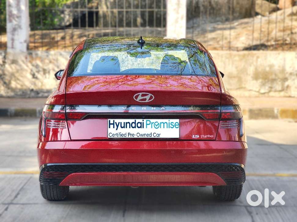 Hyundai Verna 1.5 Sx (o) Turbo Petrol Dct Dual Tone, 2023, Petrol