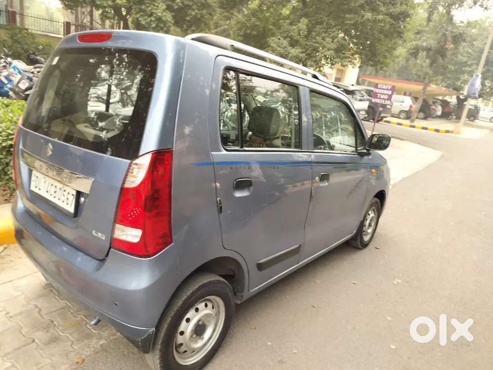 Very Good Condition Maruti Suzuki Wagon R Co. Green Cng Car For Sale