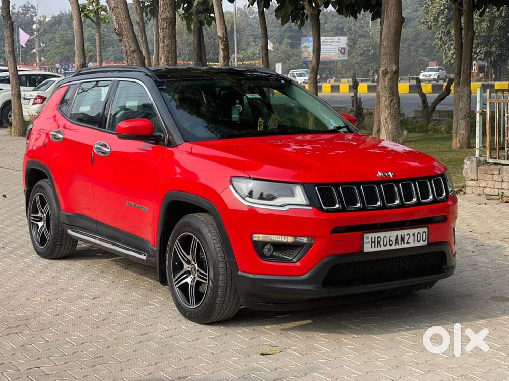 Exotica Red Jeep Compass 2017 Diesel New Like Condition