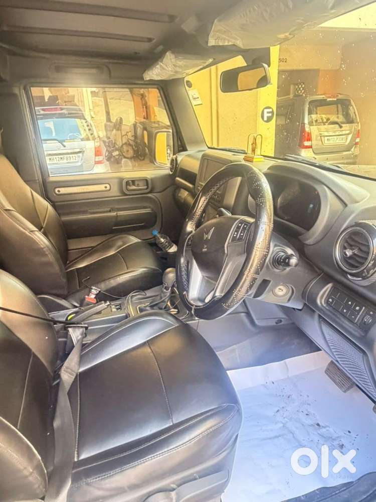 Mahindra Thar 2023 4x4 Diesel Automatic Black Color Excellen Condition