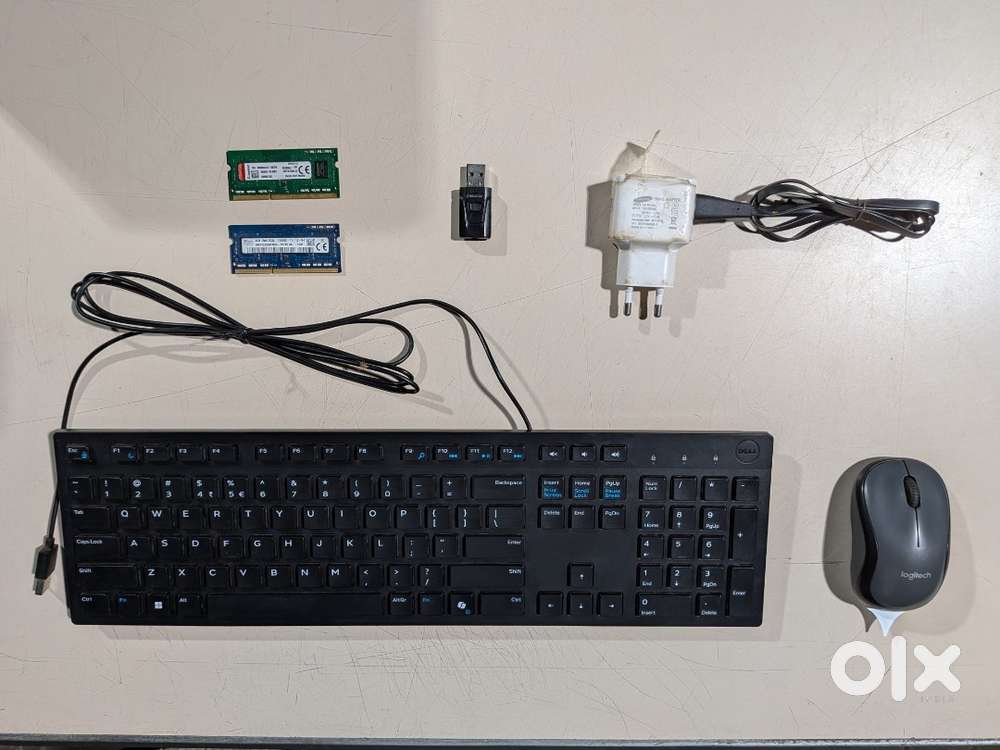 Dell wired keyboard | Logitech wireless mouse | 8GB DDR3 RAM