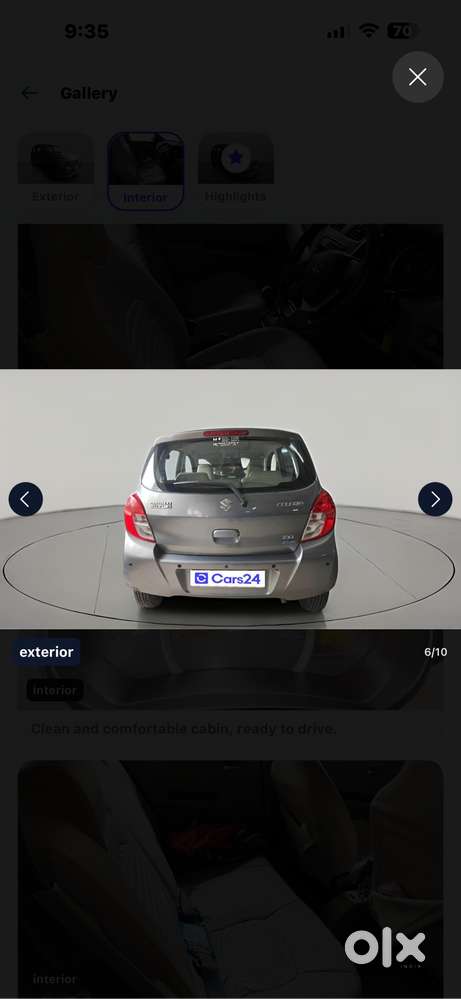 Celerio 2017 Automatic Car Zxi
