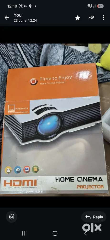 Brand new projector