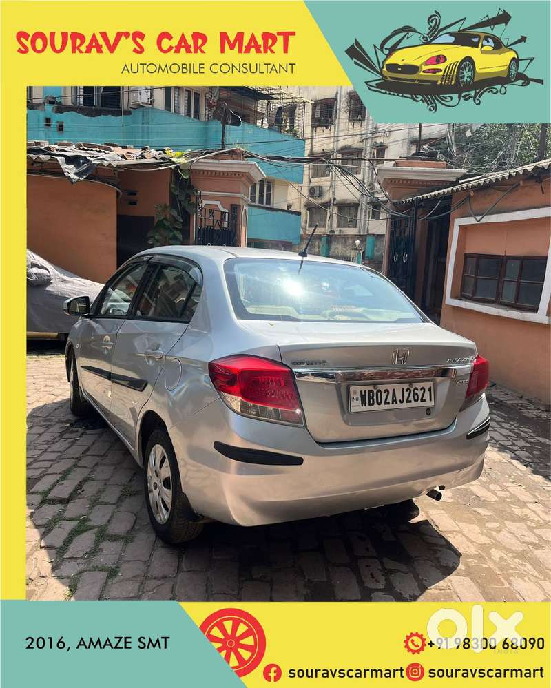 Honda Amaze 1.2 S I-vtec, 2016, Petrol