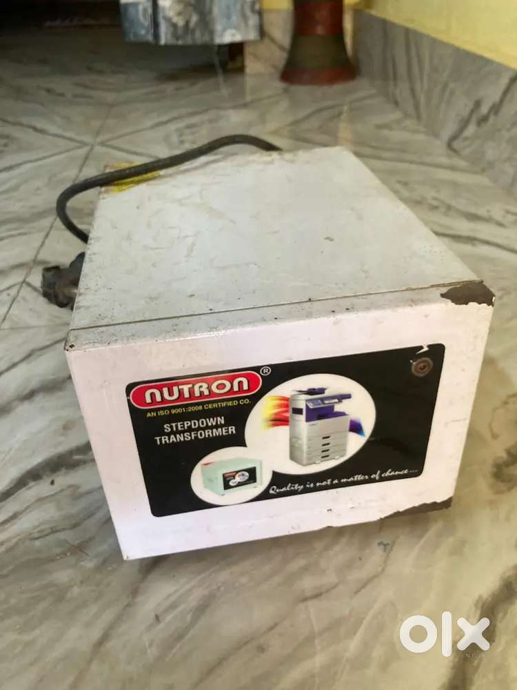 Nutron Step-Down Transformer 220V to 110V &ndash; Fully Working
