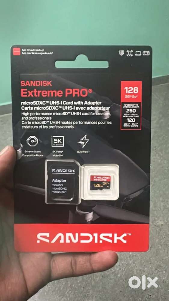 SanDisk  micro sd card 128gb e
