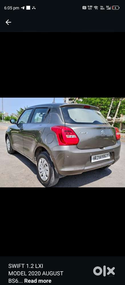 Maruti Suzuki Swift Lxi Option, 2020, Petrol