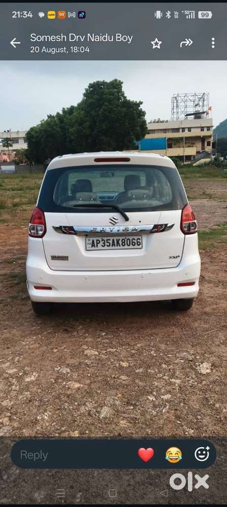 Maruti Suzuki Ertiga Shvs Zdi Plus, 2017, Petrol