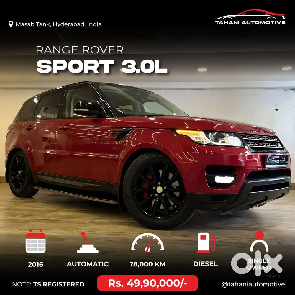 Land Rover Range Sport Sdv6 S, 2016, Diesel