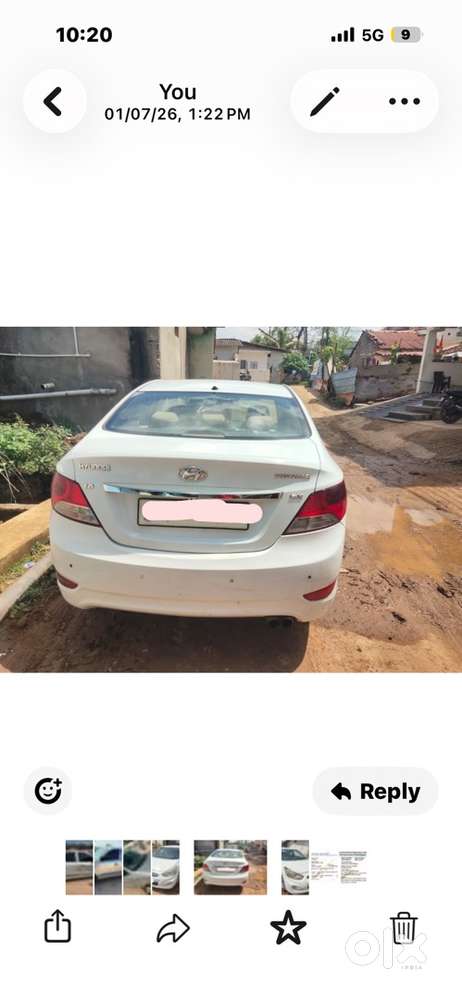 Hyundai Verna Diesel 2012 Condition
