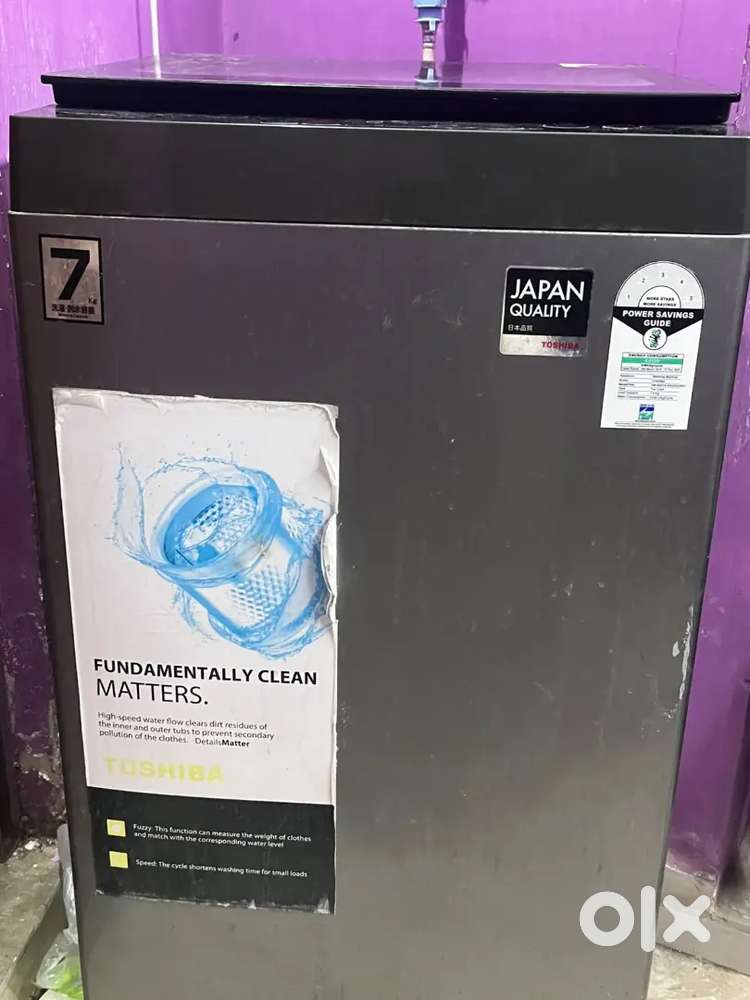 Toshiba 7kg Top load Automatic washing machine