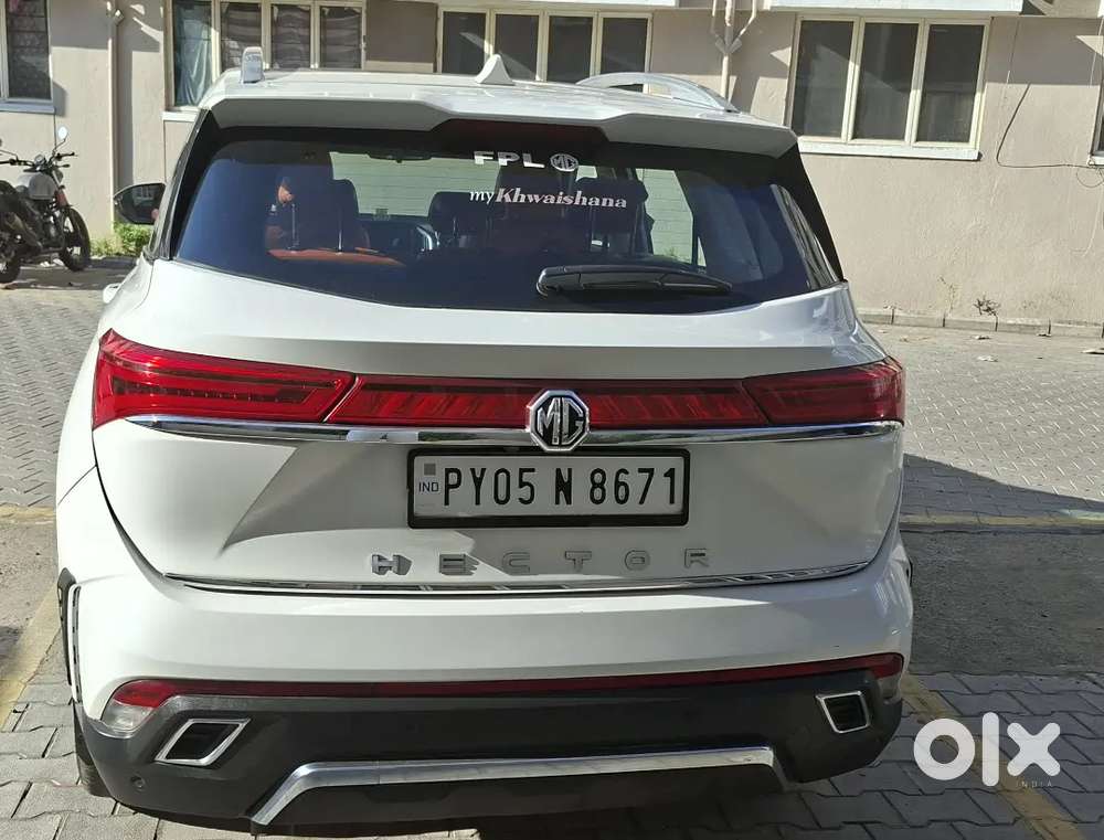 Mg Hector 2022 Petrol Mt 47500 Km Driven White