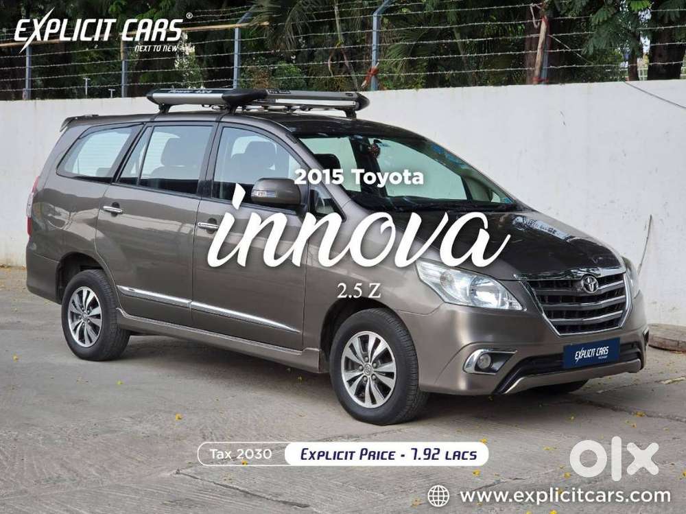 Toyota Innova 2.5 Z Diesel 7 Seater, 2015, Diesel
