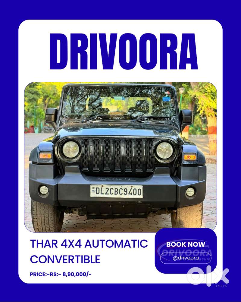 Model: Thar 4x4 Automatic Convertible