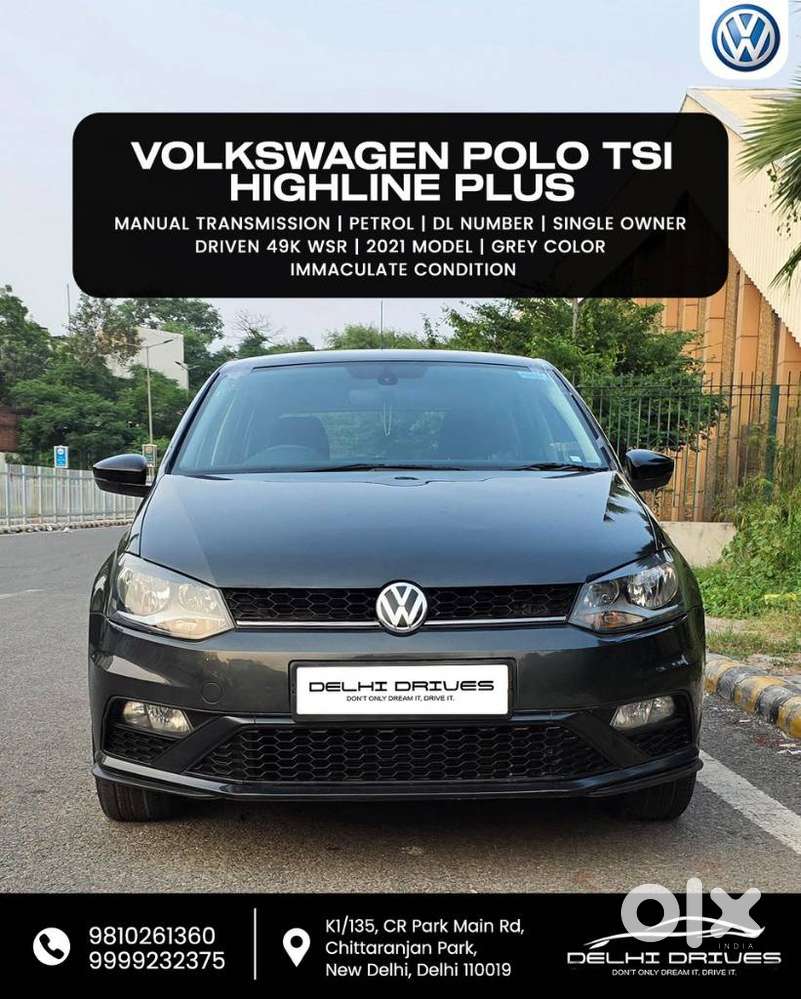 Volkswagen Polo 1.0 Highline Plus TSI, 2021, Petrol - Cars in
