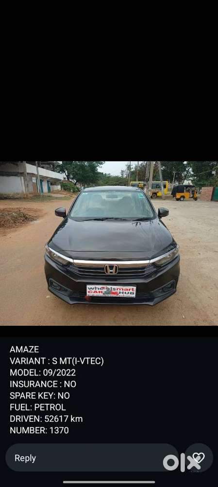 Honda Amaze 1.2 Smt I Vtec, 2022, Petrol