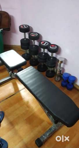 Gym weights for sale olx hot sale