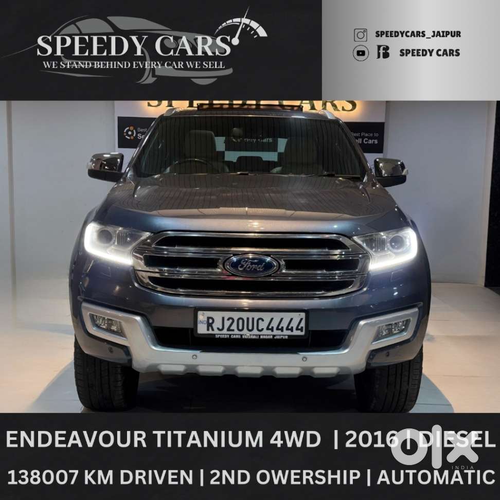 Ford Endeavour 3.2 Titanium 4x4 At, 2016, Diesel