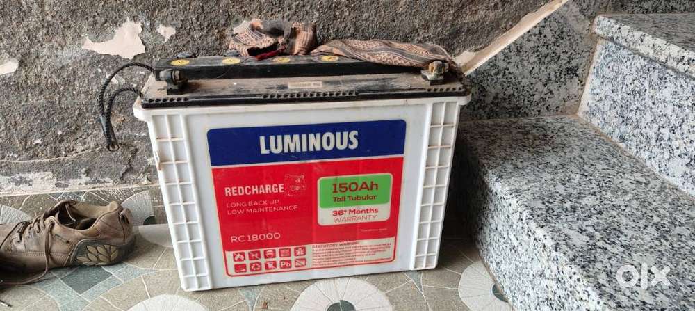 Luminous Inverter + 150Ah Tubular Battery &ndash; Excellent Condition