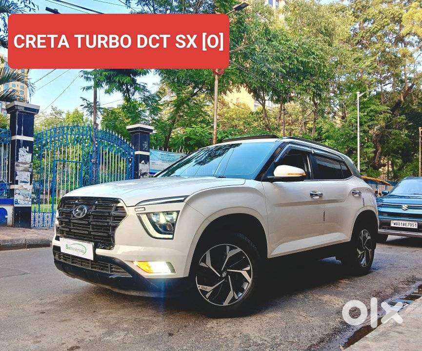 Hyundai Creta 1.4 Sx (o) Turbo Petrol Dct, 2022, Petrol