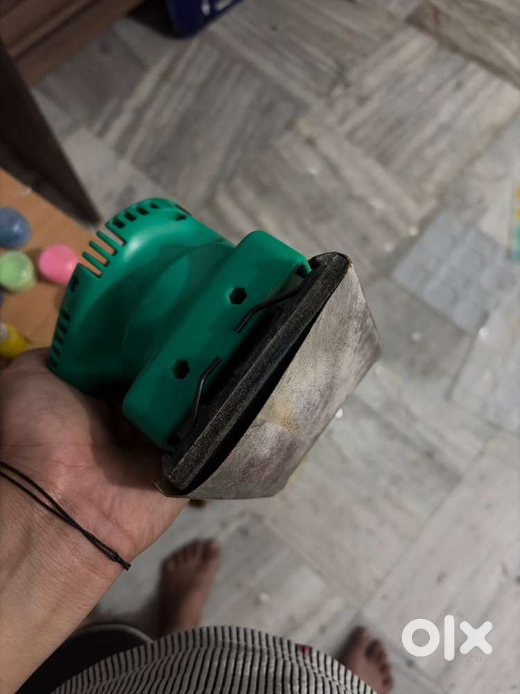 Rubbing machine grinder