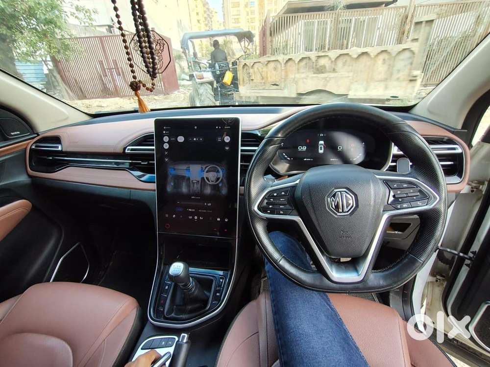 Mg Hector Plus, White Colour, 6 Seat, Full Insurance, 2023 For 14.25l