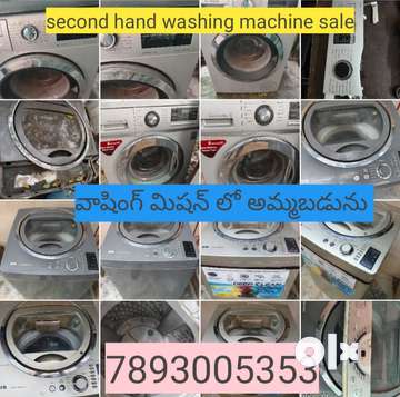 Olx washing machine second deals hand near me