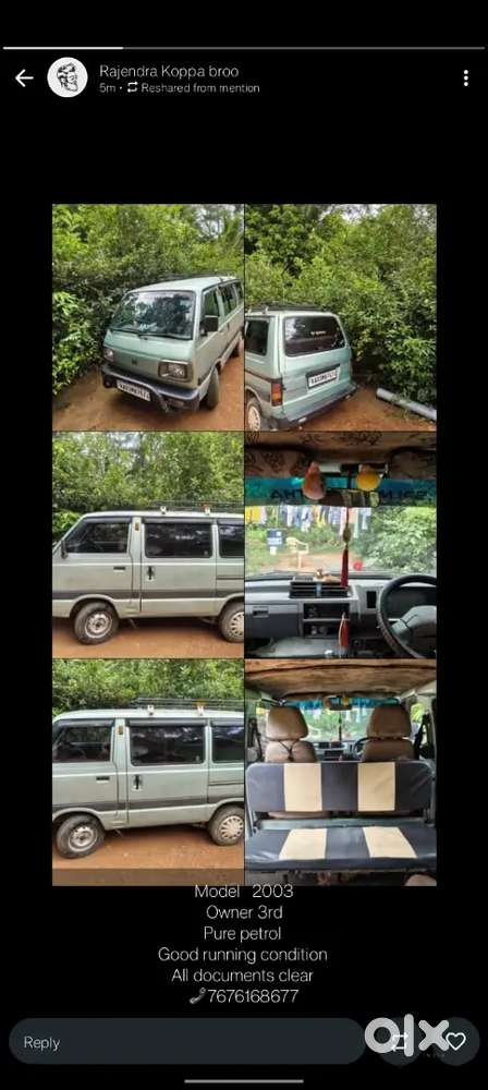 Maruti Suzuki Omni 2003 Petrol Well Maintained