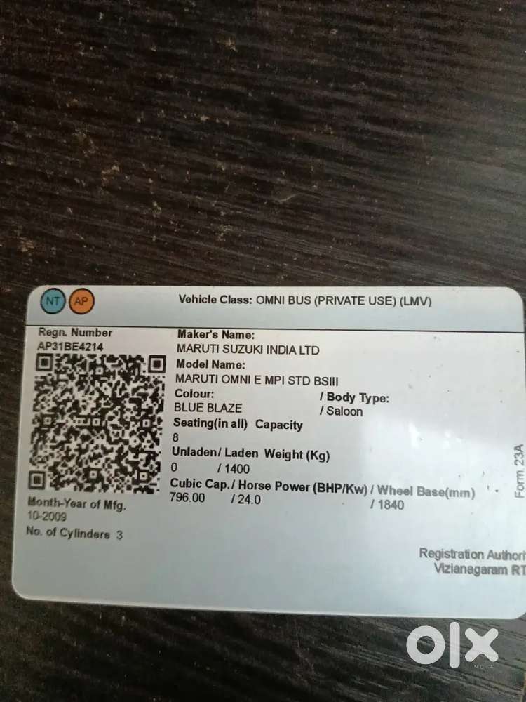 Omni Van Good Condition