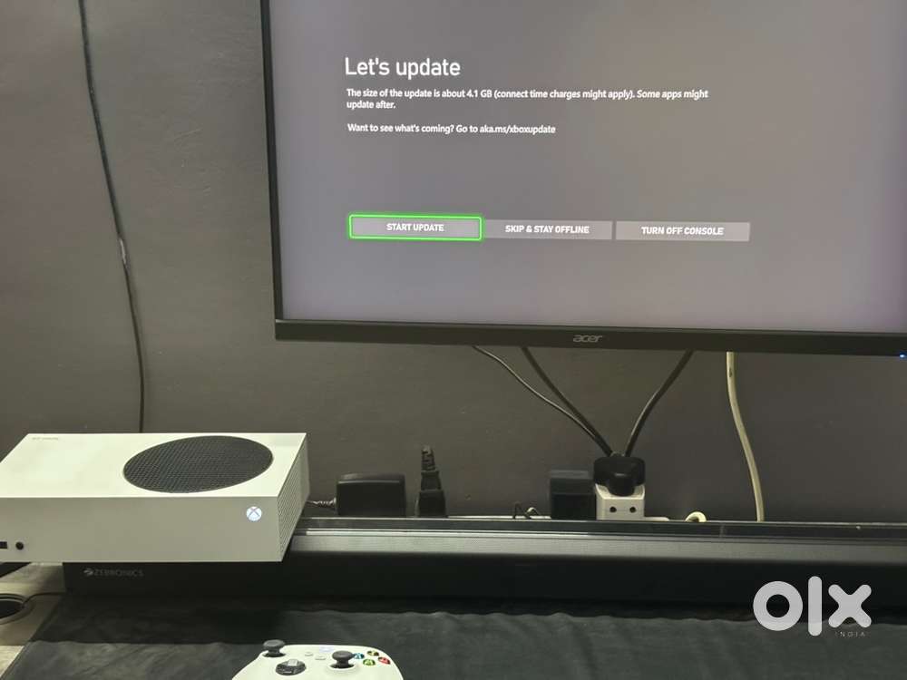 X box series s / Acer 27 inch LED Monitor