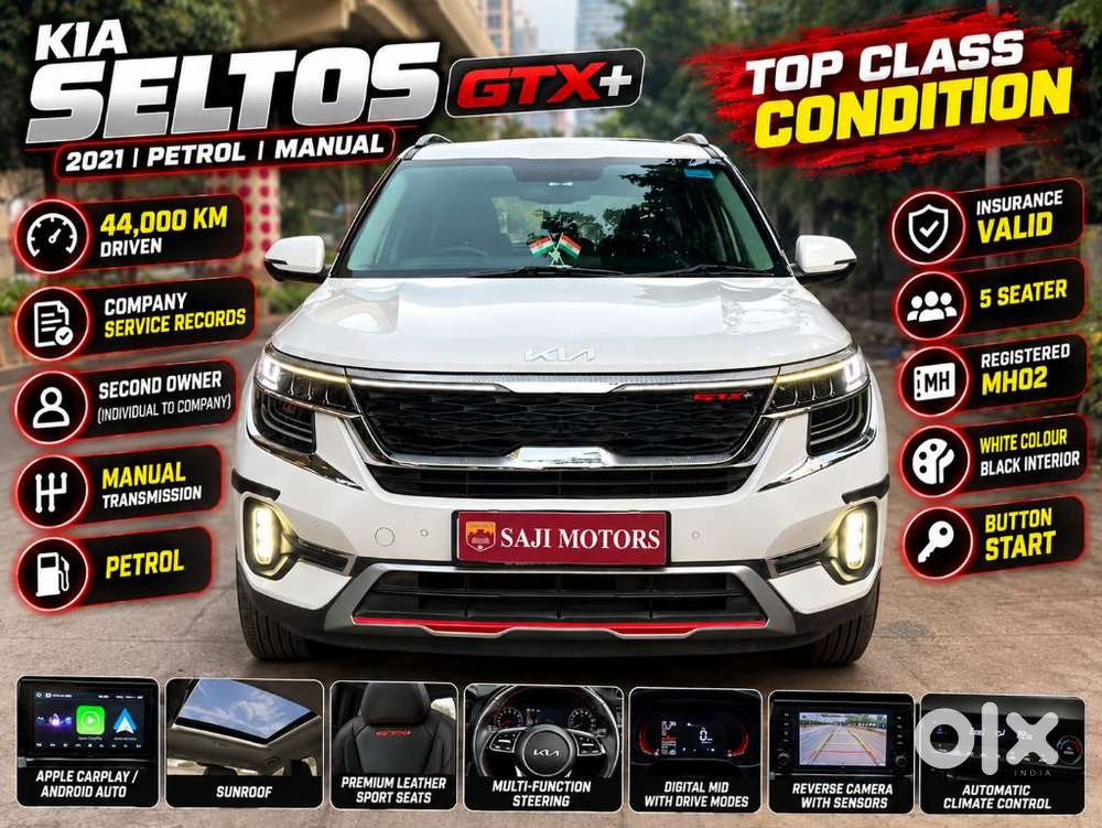 Kia Seltos Gtx Plus, 2021, Petrol