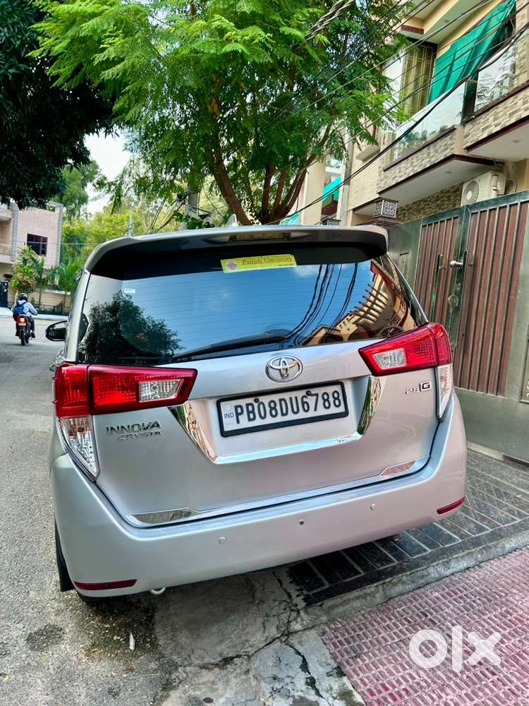 Toyota Innova Crysta 2017 Last