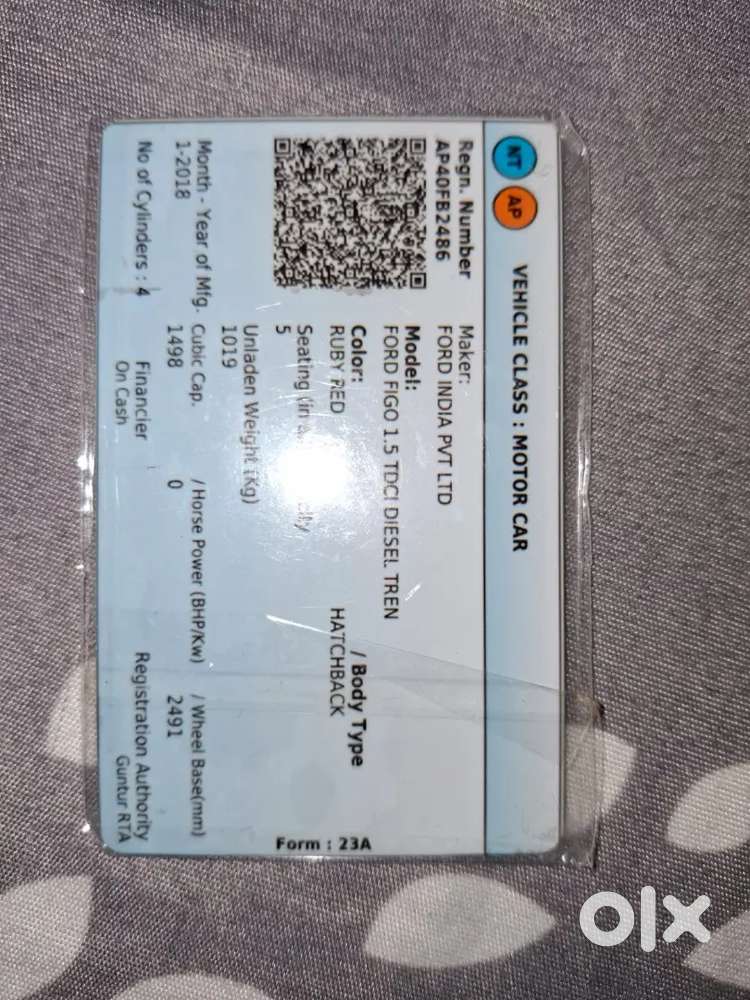 Ford Figo Aspire 2019 Diesel 89000 Km Driven
