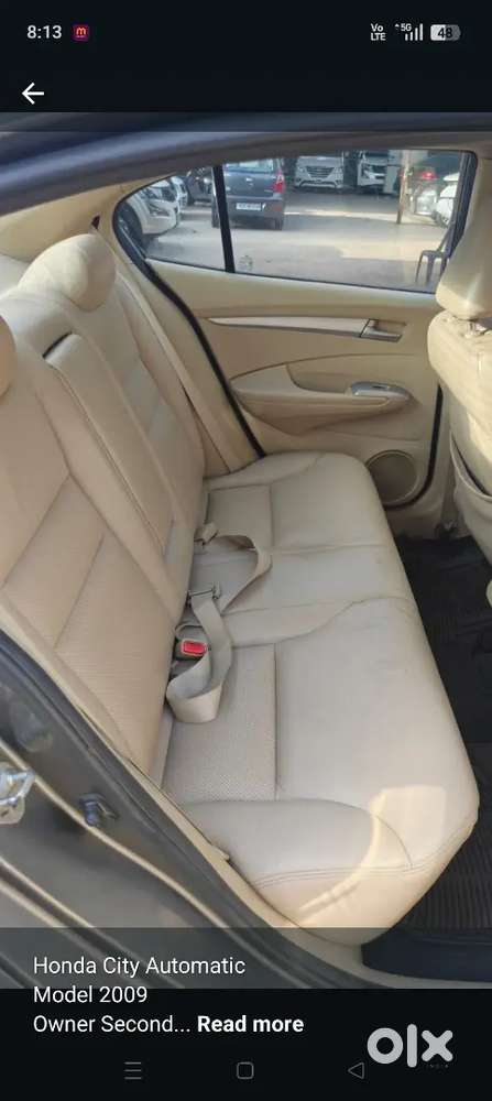 Honda City Automatic 
Model 2009
Owner 2
Insurance Running 
Fc Till 20