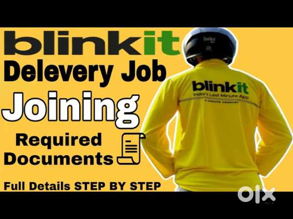 Blinkit Grocery delivery job for freshers