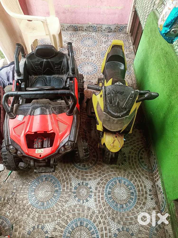 Kids car and bike
